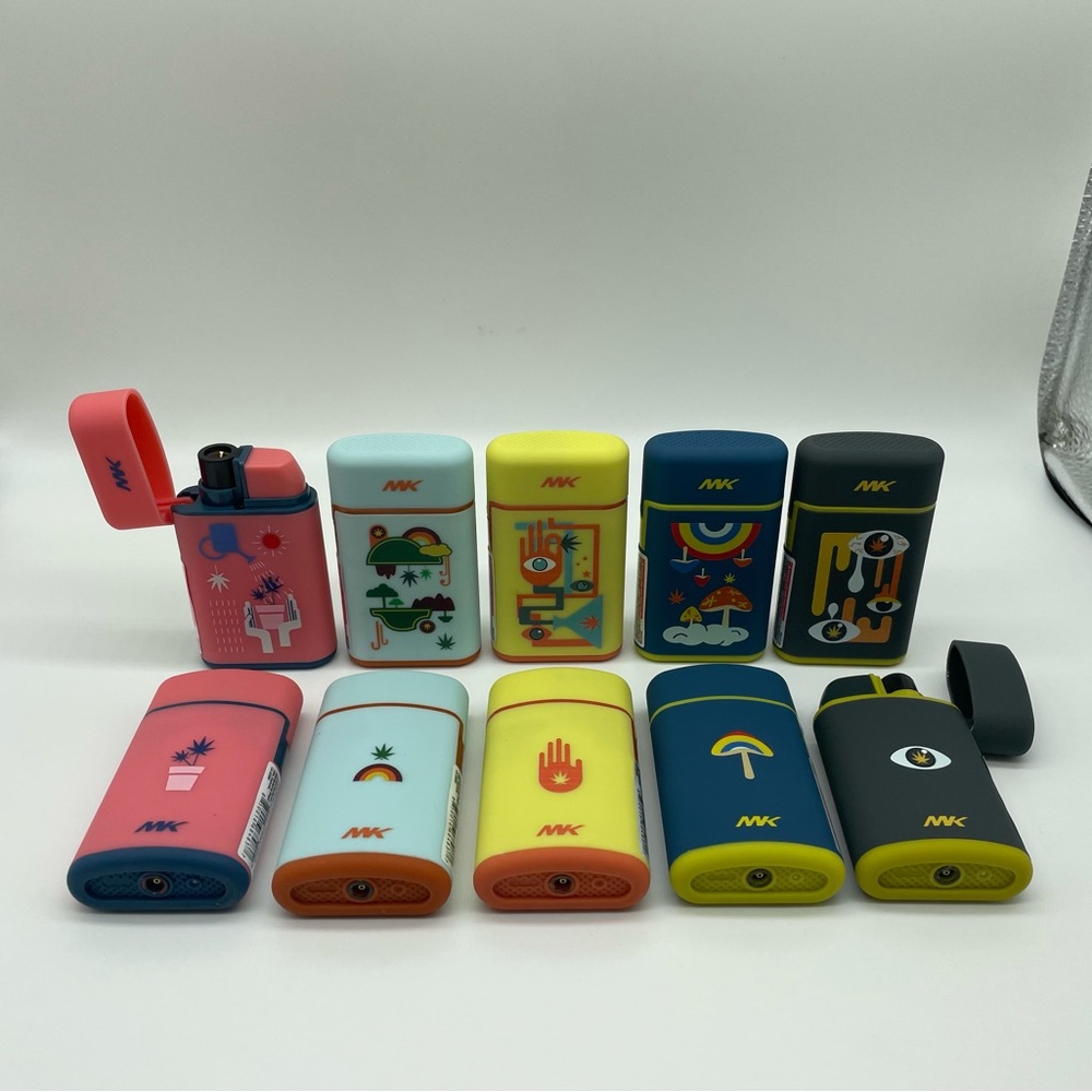 5 pieces of MK jet lighte r windproof refillable